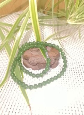 碧玉手链女款玉石项链送女友礼物