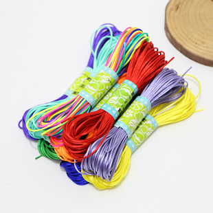 红绳编织线7号五色线中国结线绳手绳手链玉线diy材料绳编织彩绳
