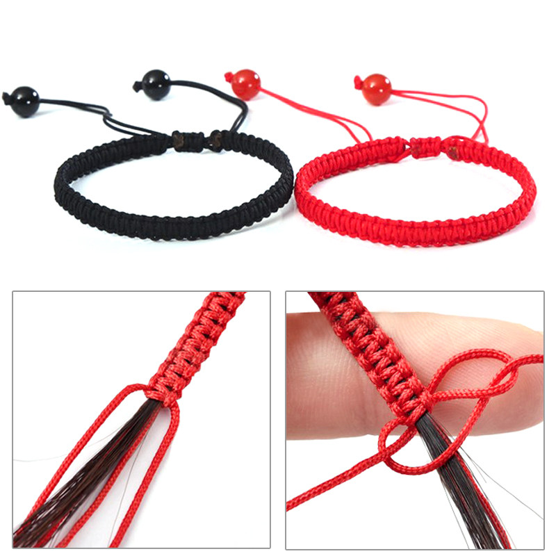 COLOR ROPE NO. 72 JADE THREAD DIY MATERIAL MULTICOLORED THREAD BRAIDED ROPE BRACELET PENDANT RED ROPE BEADED THREAD LANYARD WOVEN STRAWBERRY