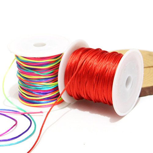 CHINESE KNOT NO. 7 LINE NATAL YEAR TRANSFER RED ROPE MATERIAL BRAIDED CORD DIY BRACELET LANYARD XIAO ZHAN THE SAME HAND ROPE
