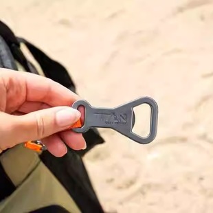 畅饮无忧！创意多功能开瓶器酒吧饭店啤酒饮料起子钥匙扣便携纯色