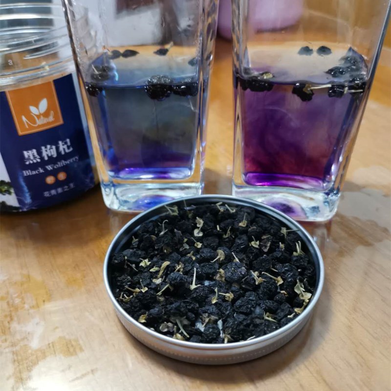 黑枸杞免洗瓶装100克包邮中颗粒掌柜推荐青海柴达月养生