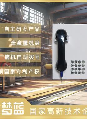 公用电话机校园专用户外公用电话机轮番拨号电话机壁挂式电话有绳