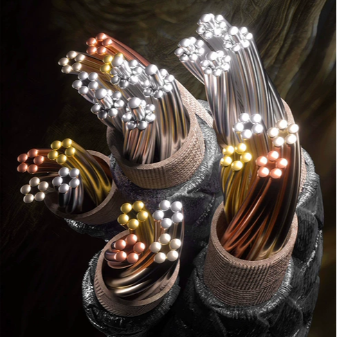 夔线基介绍贴 金银铜钯钌贵金属工艺首创-196度冷冻方芯合金试听