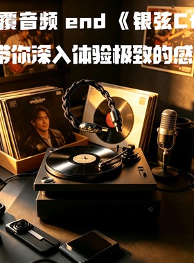 颠覆音频EndCtc框架声场清晰千元级hifi end小尾巴线包邮免费试听