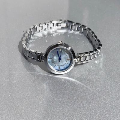 softday 手表女小众轻奢女士女款小表盘学生初高中小巧精致链条表