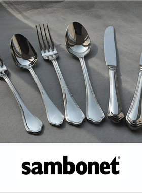 【samb**t】西餐套装 正餐勺 主餐叉 正餐刀 甜品勺甜品叉甜品刀
