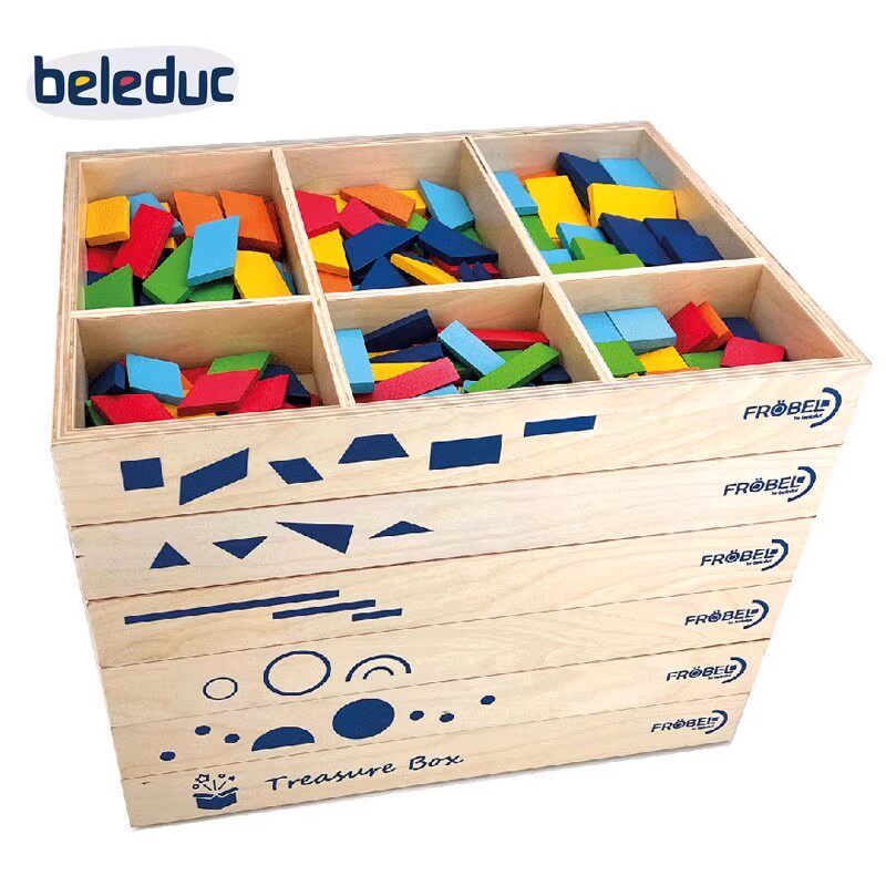 贝乐多Beleduc 福禄贝尔教具套装恩物套盒儿童益智玩具幼儿早教3+