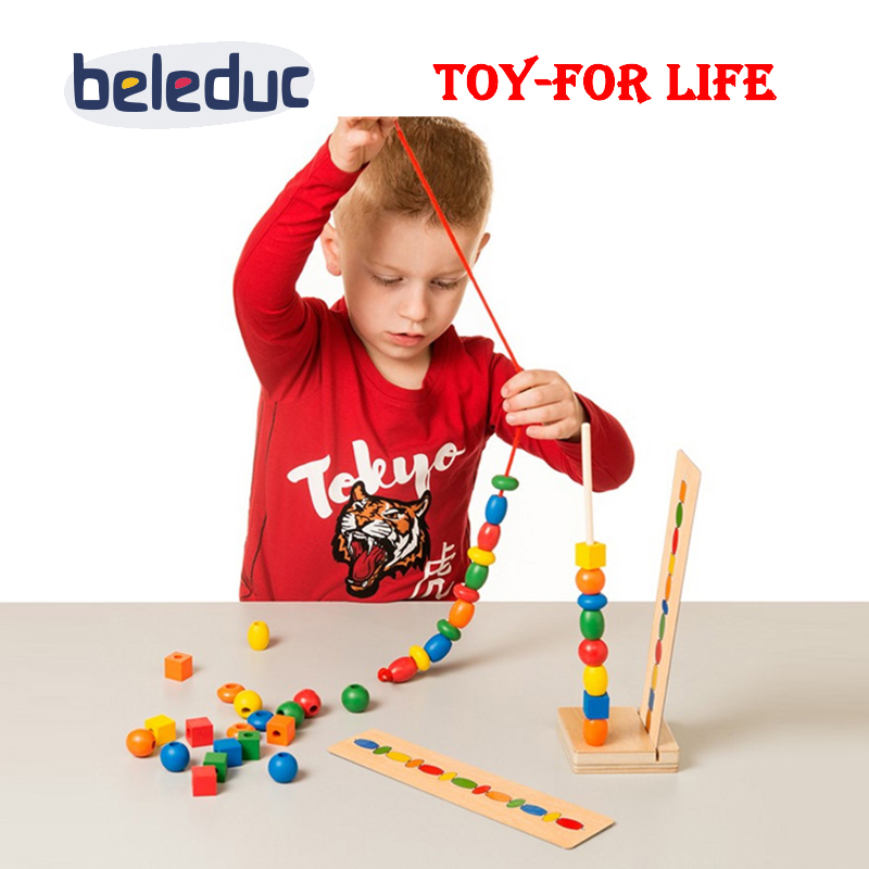 贝乐多Toys For Life 逻辑串珠游戏幼儿早教桌游儿童思维训练玩具