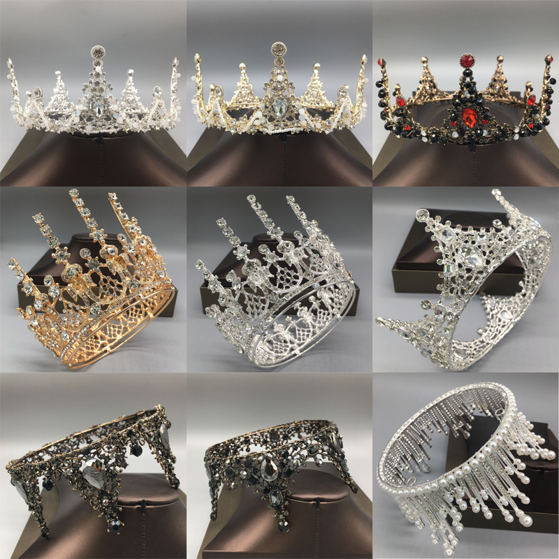 婚礼皇冠女王风晚宴生日头饰品