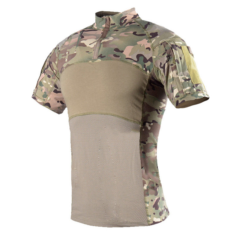 国产ACS Type-II 蛙服T恤 MC多地形迷彩 棉质蛙皮短袖 CP全地形色