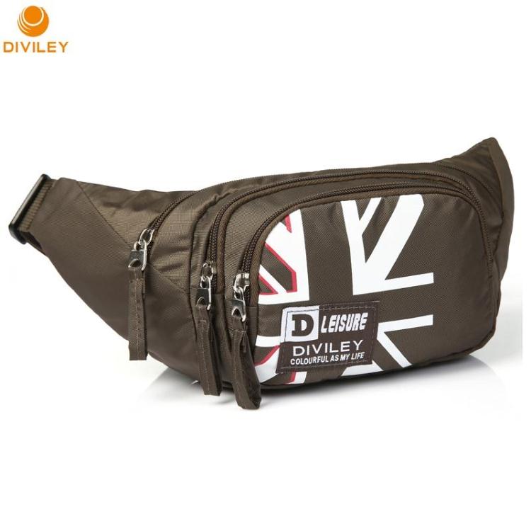 正品威豹厂家迪威丽男女腰包运