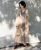 S&Span 压缩二重织 大人气款 新配色 式 95%毛 手缝大衣 配腰带