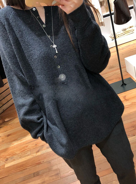 Framework高密度 华夫格肌理 2way设计 60S纯羊毛 舒适不扎 毛衣