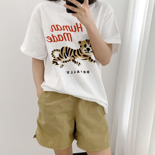 半袖街头混搭厚度适中的