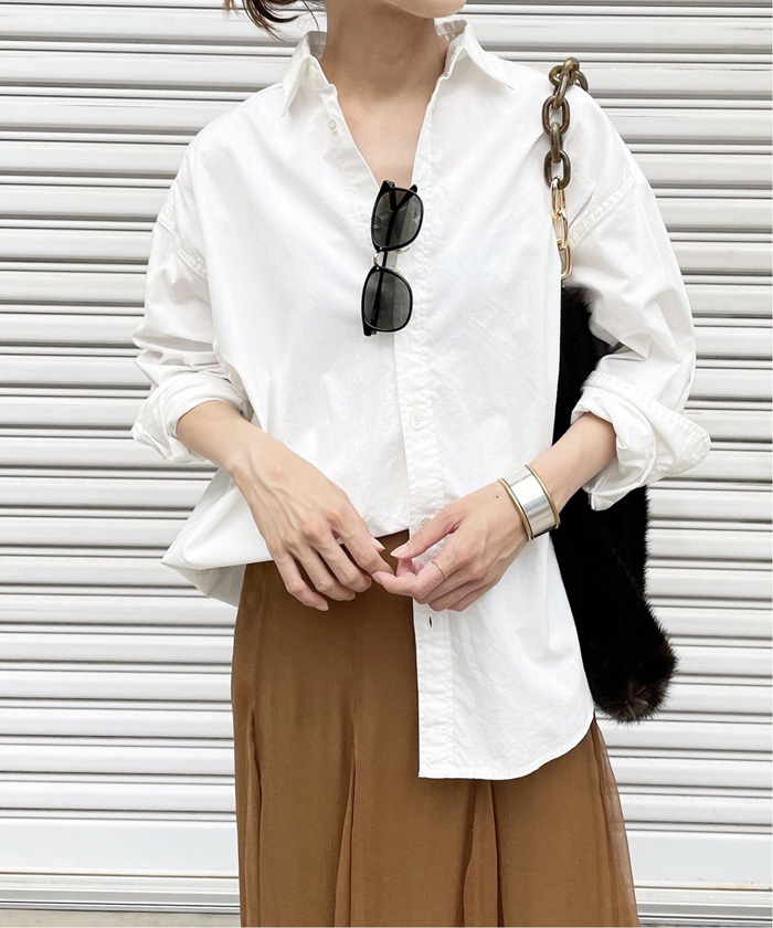 气质宽松百搭长袖梭织纯棉