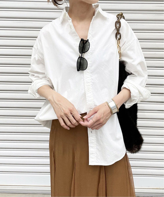 气质宽松百搭长袖梭织纯棉