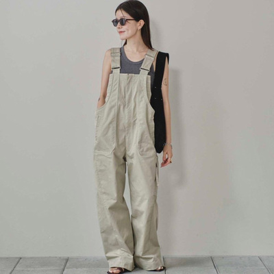 中高腰宽松范儿长裤明显缝制