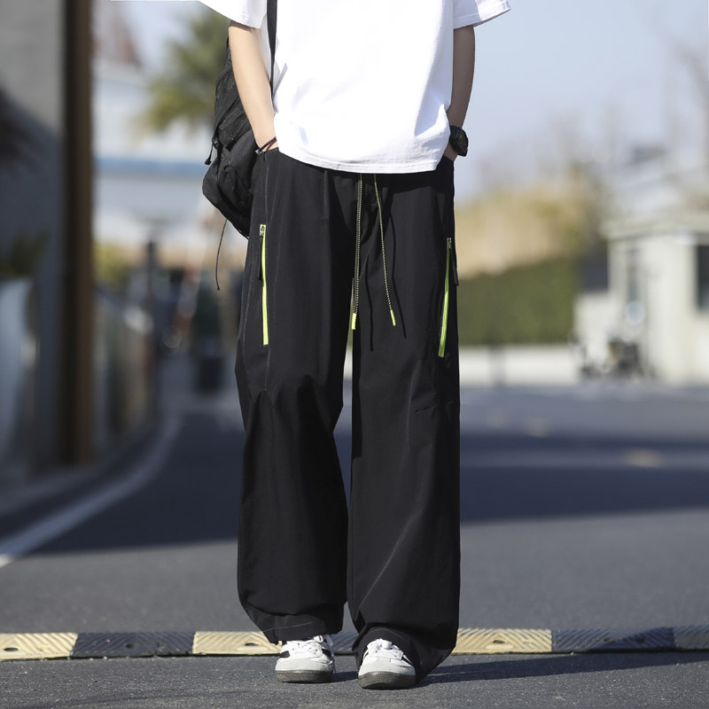 春夏季新款高街多口袋伞兵休闲裤男潮流宽松工装裤 2816 特P47图片