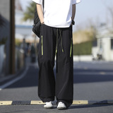 春夏季新款高街多口袋伞兵休闲裤男生潮流宽松工装裤2816特P47，男装工装外套，电商B203-1