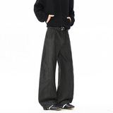 春季新款美式高街工装裤男潮流宽松直筒阔腿休闲裤百搭0123HP58，男装工装外套，电商B203-1