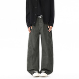 春季新款美式高街工装裤男潮流宽松直筒阔腿休闲裤百搭0123HP58，男装工装外套，电商B203-1
