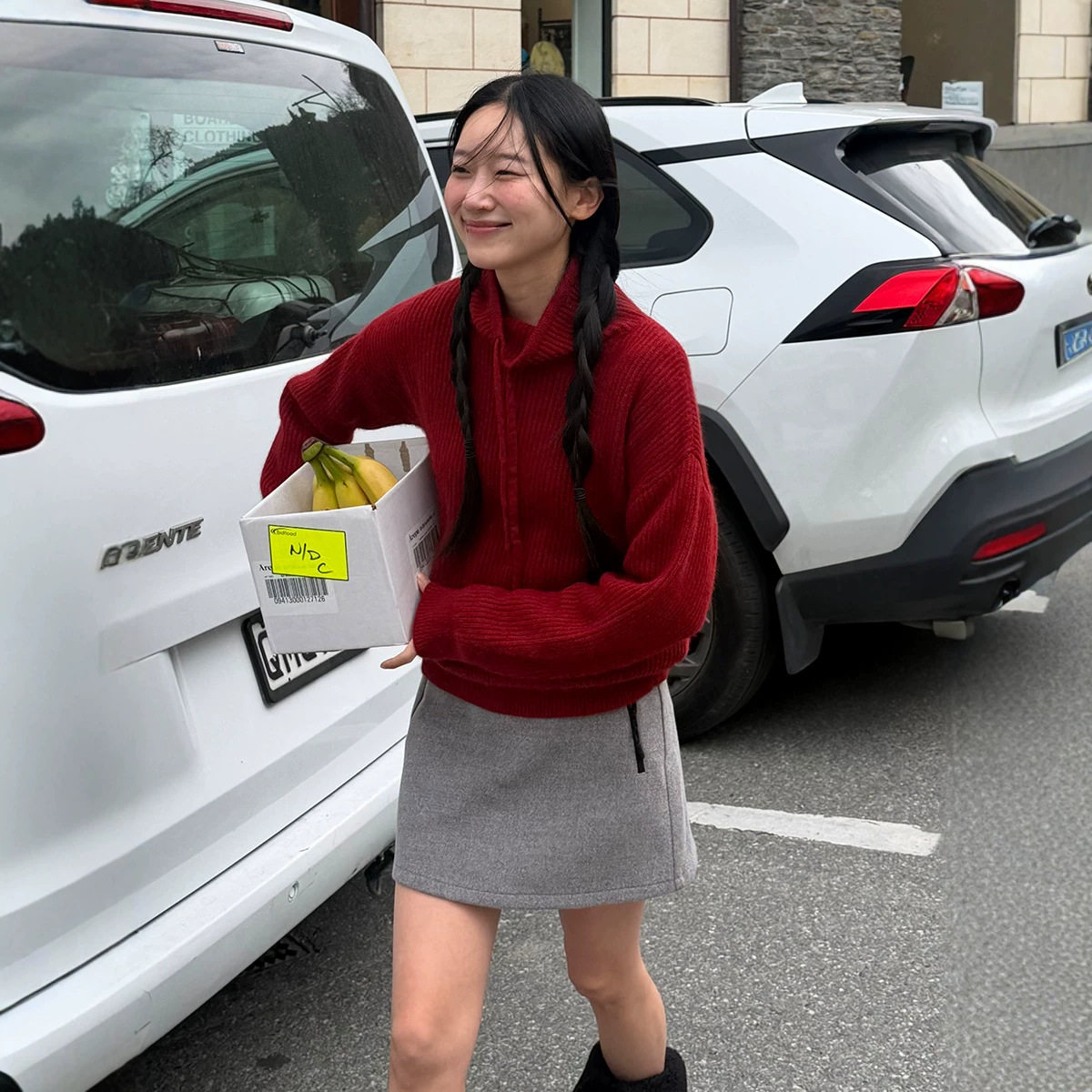 10.12上新 立领兔毛混纺毛衣女冬新慵懒保暖显瘦坑条针织衫12933