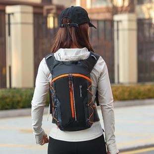 户外徒步登山包女爬山骑行双肩包多口袋轻便休闲运动健身小背包男