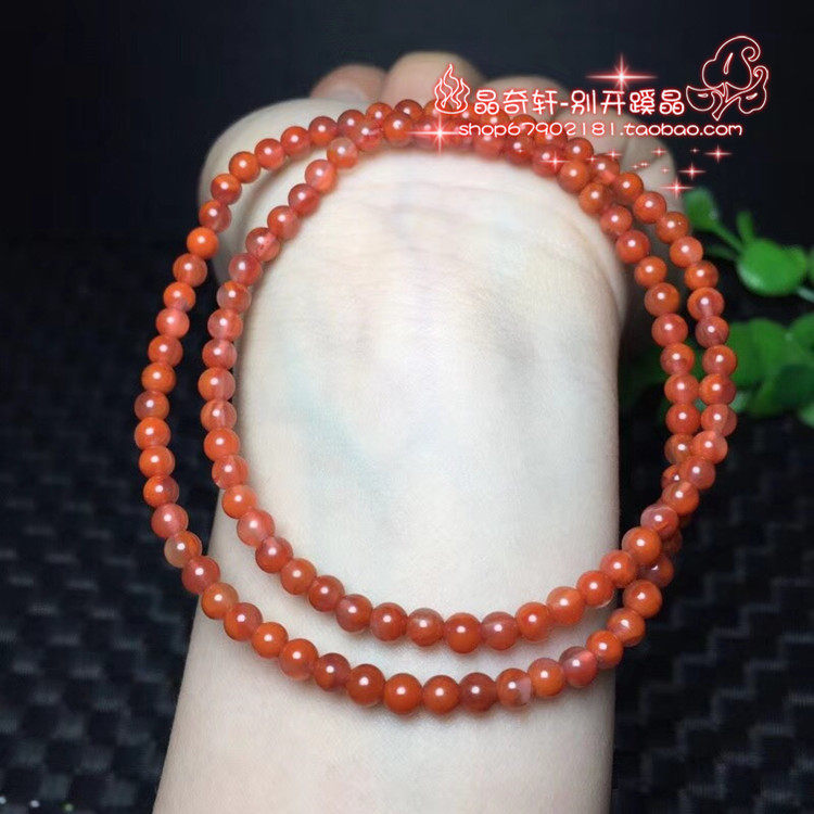 天然南红玛瑙手链 火焰纹南红玛瑙  柿子红 非常油润,饰品/流行首饰/时尚饰品新,手饰/手串,淘宝优惠券,粉丝福利购,淘宝优惠卷