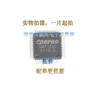 GM7123C QFP48封装 视频接口IC芯片 原装正品