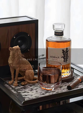 样板房售楼处装饰摆件现代轻奢