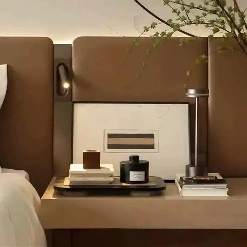 现代中古侘寂风样板房床头柜香薰托盘挂画小台灯托盘组合装饰摆件,家居饰品,装饰摆件,淘宝优惠券,粉丝福利购,淘宝优惠卷