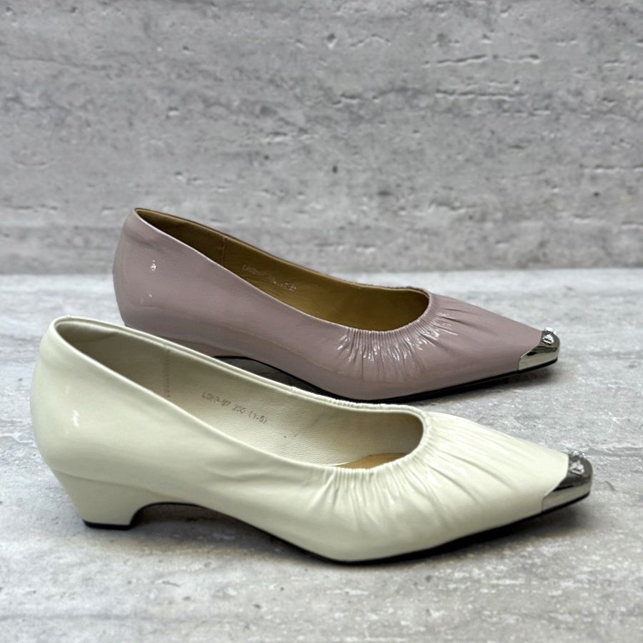 欧洲站欧货女鞋2026春季新款羊漆皮尖头防踢金属头浅口单鞋高跟鞋,女鞋,浅口单鞋,淘宝优惠券,粉丝福利购,淘宝优惠卷