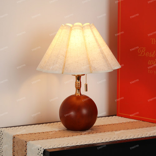 中古法式小台灯新人婚房订婚卧室结婚高级感生日送礼物陪嫁长明灯