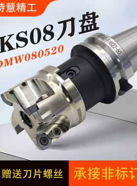 黛杰通装SKS08快进给铣刀盘大切深重切削刀盘WDMW080520ZER铣刀片