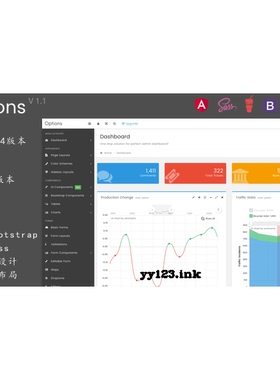 两种Angular和Html5管理模板后台UI框架 - Options 源代码