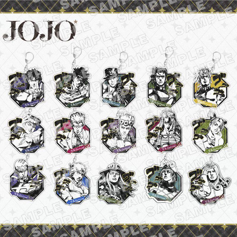 JOJO的奇妙冒险周边马野郎承太郎海徐伦亚克力挂件杰洛DIO钥匙扣