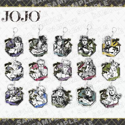 JOJO的奇妙冒险周边马野郎承太郎海徐伦亚克力挂件杰洛DIO钥匙扣