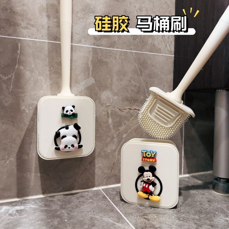 硅胶马桶刷无死角洗厕所