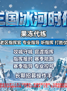控号代练代打三国冰河时代指挥攻城守城官渡赛季陪跑新区卡秒托管