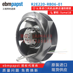 RB06 RA38 01R2E220 R2E220 01全新ebmpapst风机 变频器散热风扇