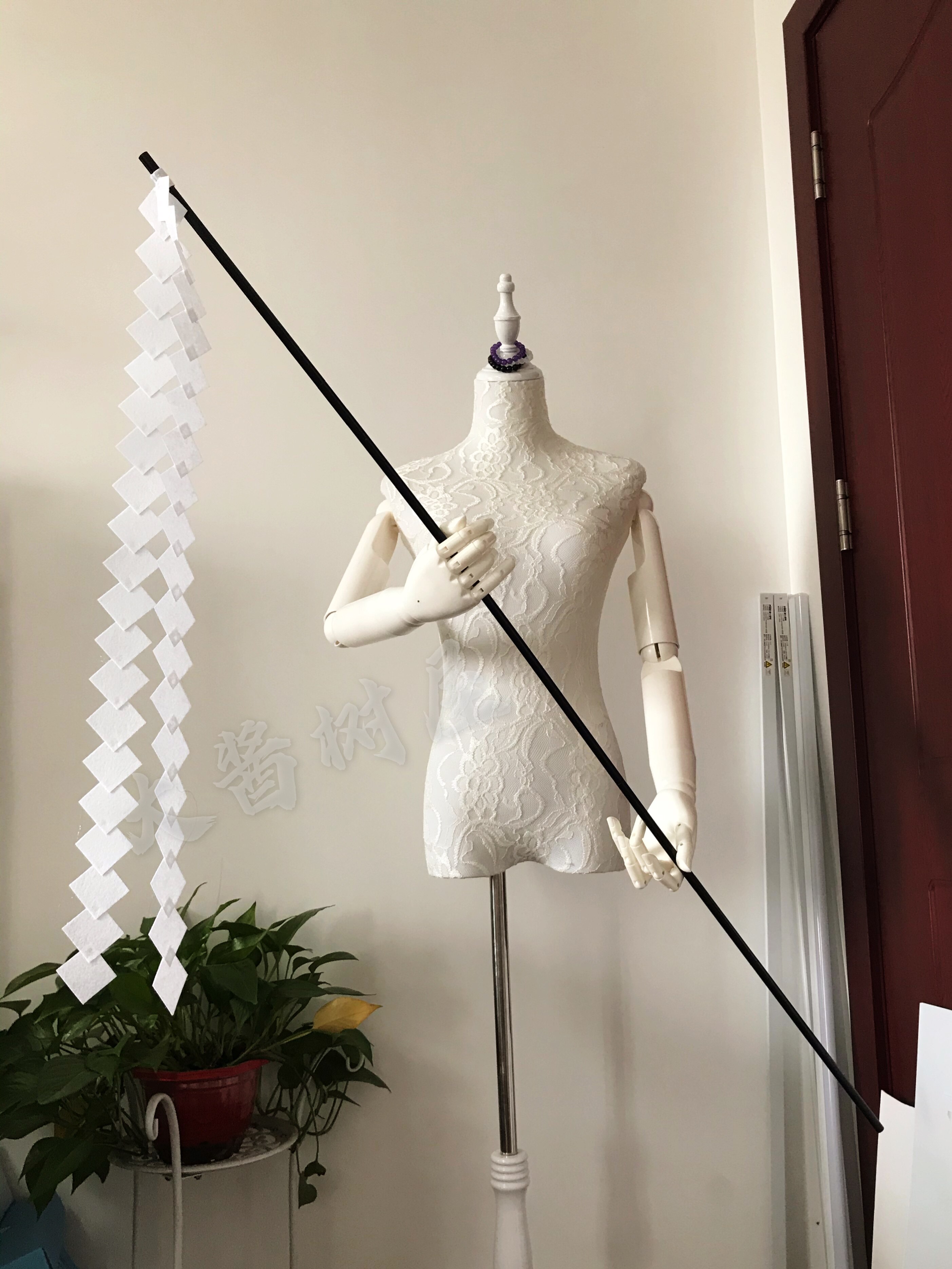 【大酱家】东方project博丽灵梦cos道具125cm可拆分御币