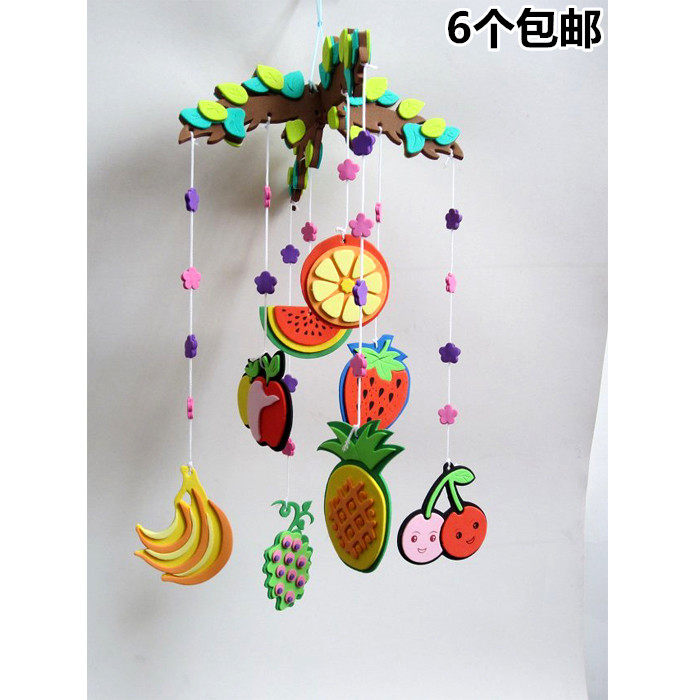eva手工制作材料包diy水果挂饰
