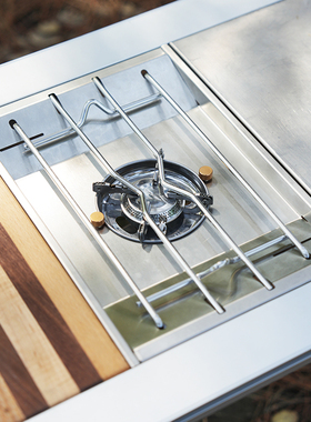 雪峰户外IGT炉头露营野餐一单元单口炉IGT桌大功率燃气炉子暴风炉