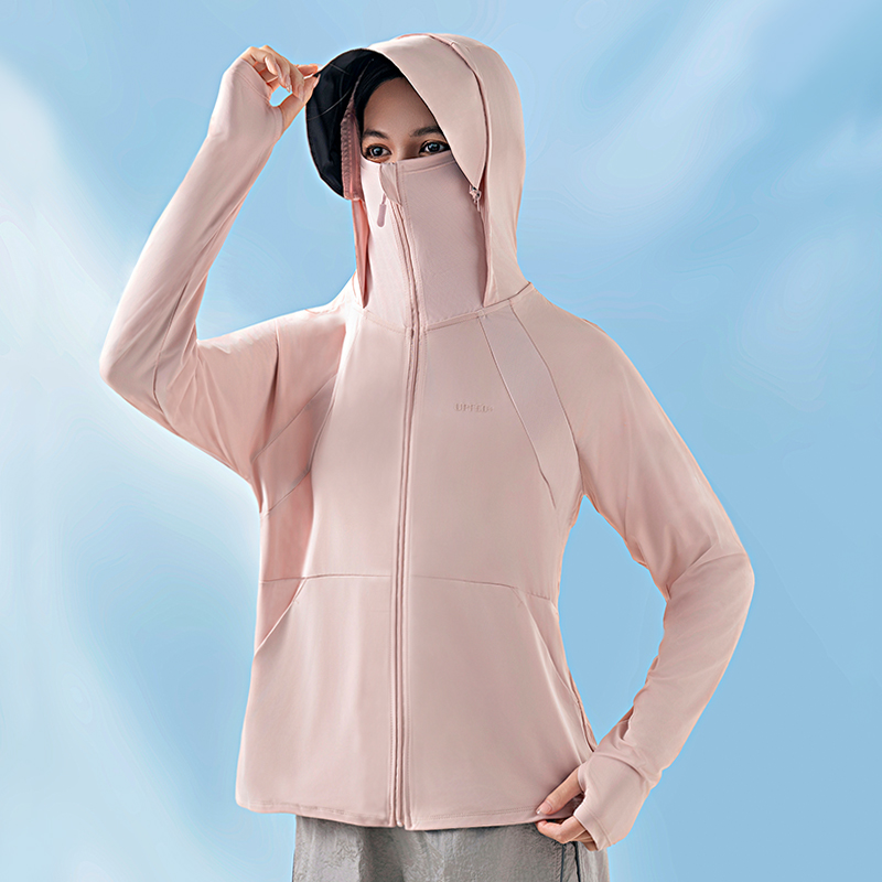 连帽宽松防晒衣防紫外线冰丝长袖