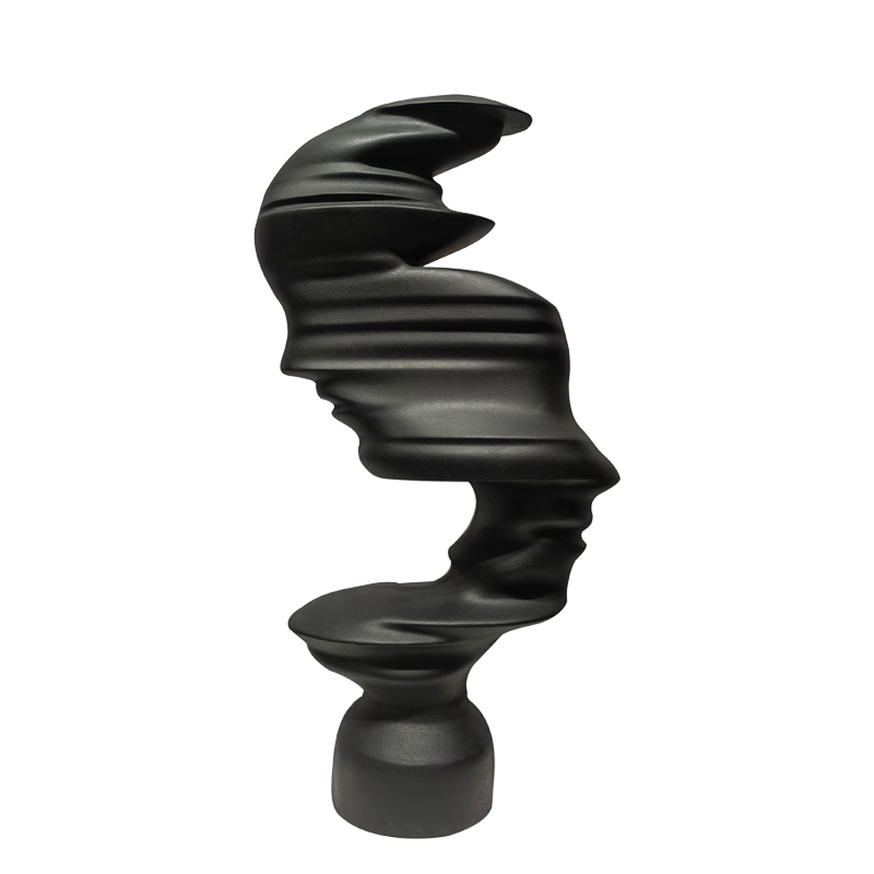 现代简约抽象人物摆件个性创意北欧风格家居装饰品电视柜玄关摆设