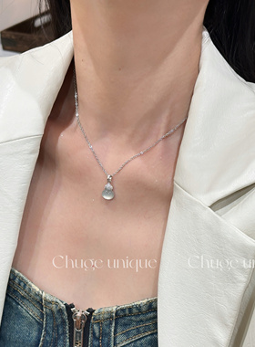 新中式小众设计轻奢锁骨链