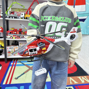 锦佳儿童消防平板运输空气动力手动挖掘机木材救援工程男孩玩具车