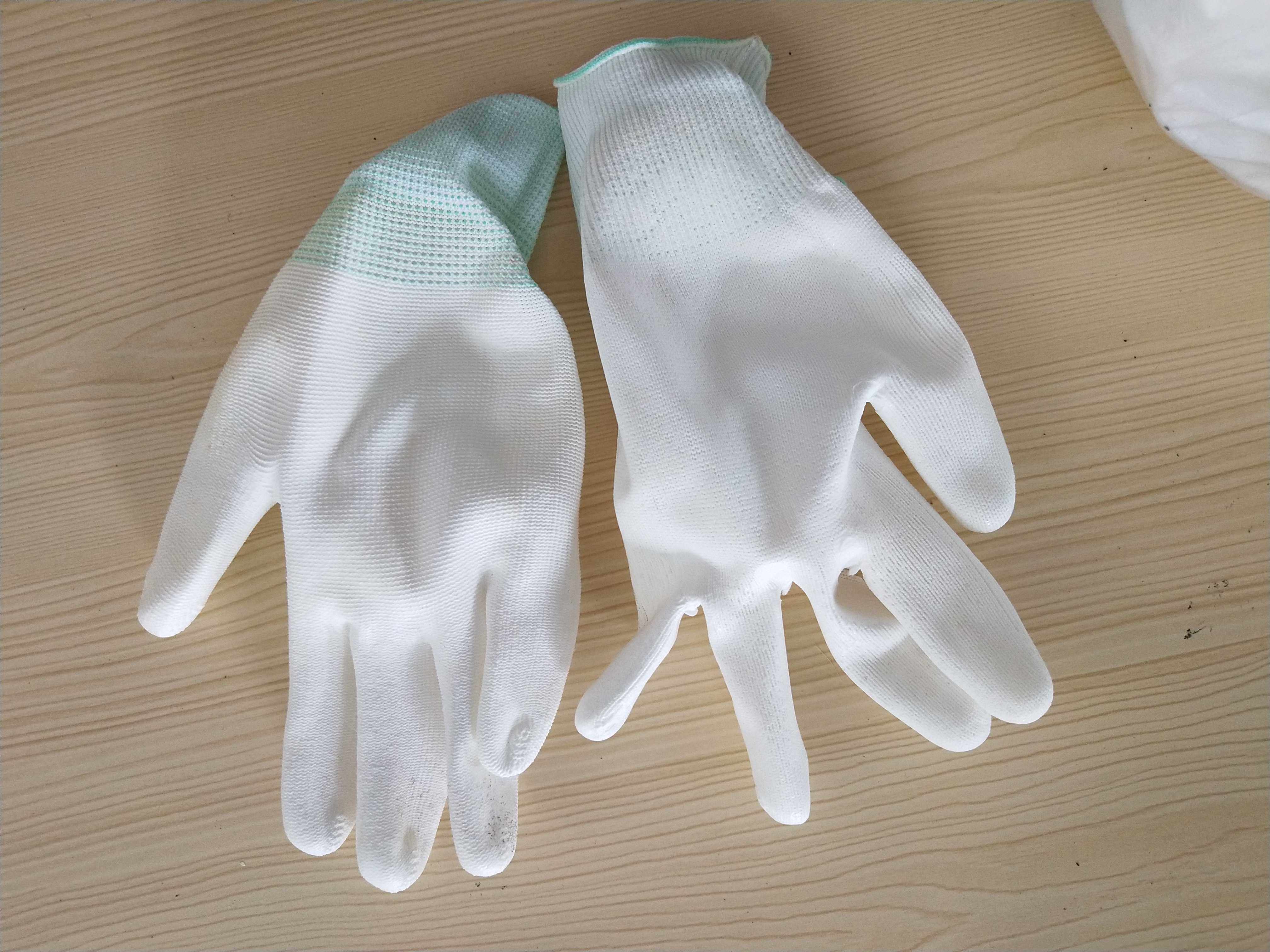 二级品pu涂掌手套耐磨劳保工作手套修车维修手套搬装干活手套