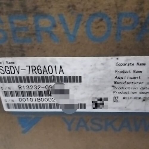 安川伺服驱动器SGDV-7R6A01A日本2010年全新二手都有现货
